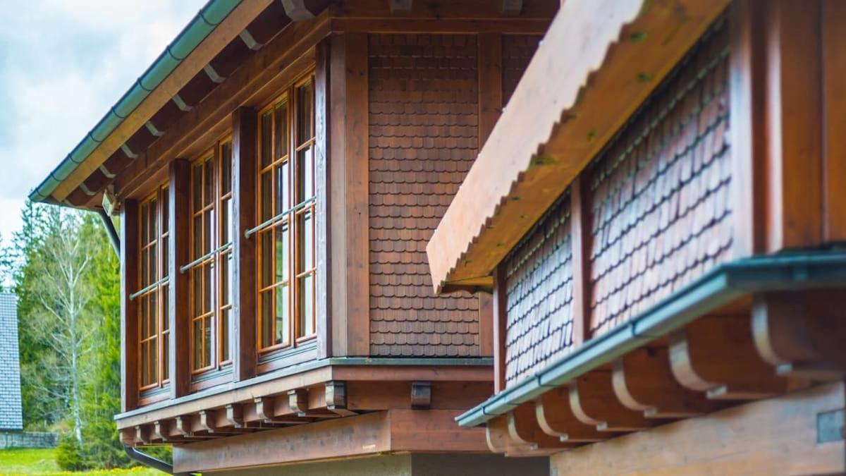 Schwarzwald Lodge Inselklause Schönwald Exterior foto